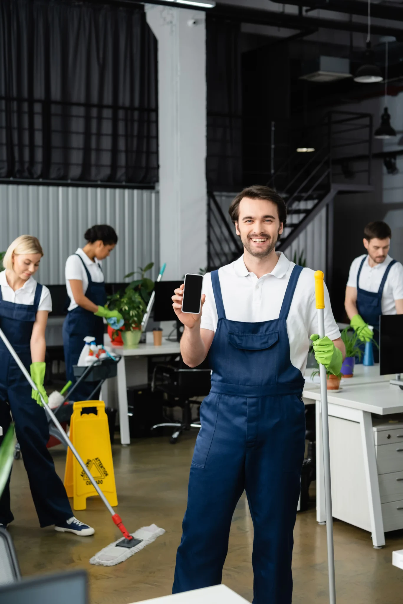 Sydney Clean Group professional cleaner at work